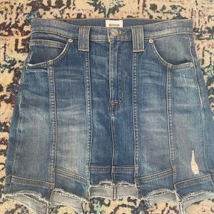 Hudson - Denim Jean Skirt